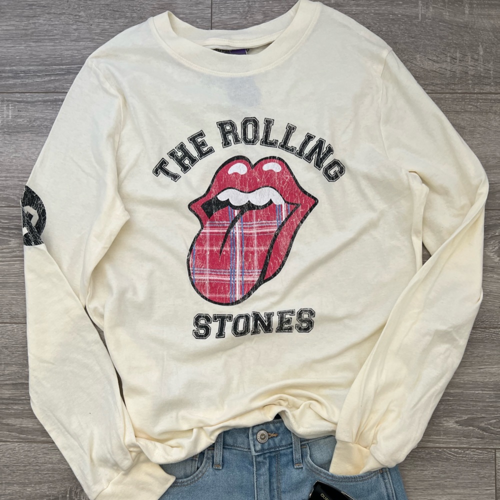 New Long Sleeve Rolling Stones Tee